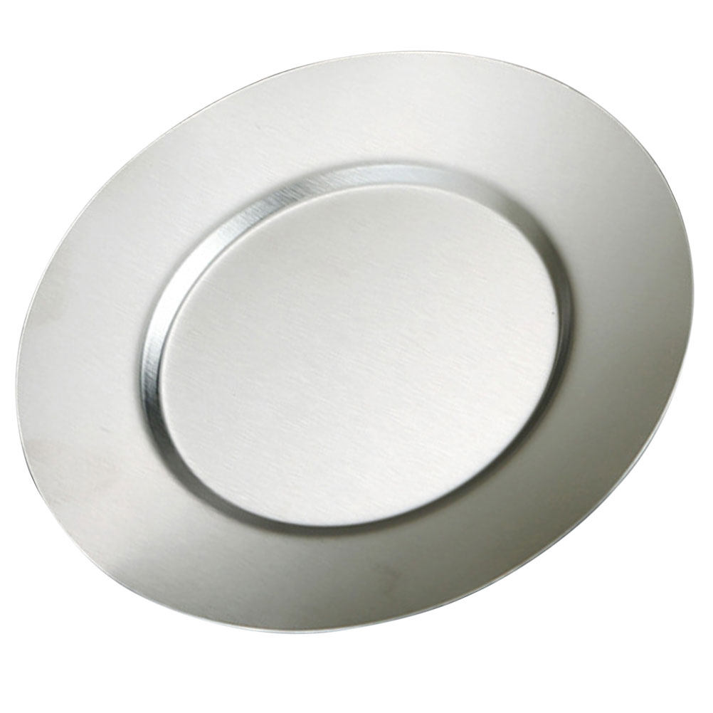 Food Snacks For Camping - Stainless Steel Round Plate Food-Grade Heavy-Duty