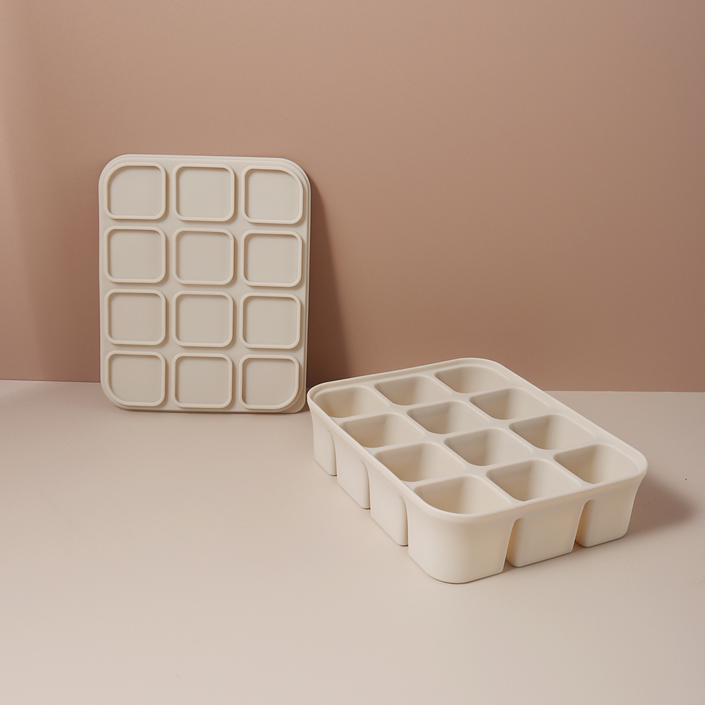 12 Grid Food-Grade Silicone Ba - огляд і ціна Food Snacks For 1 Year Old