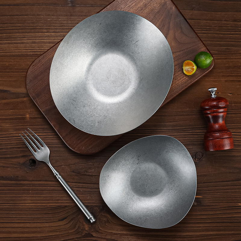 Irregular Stainless Steel Meal - огляд і ціна Food Snacks Restaurant