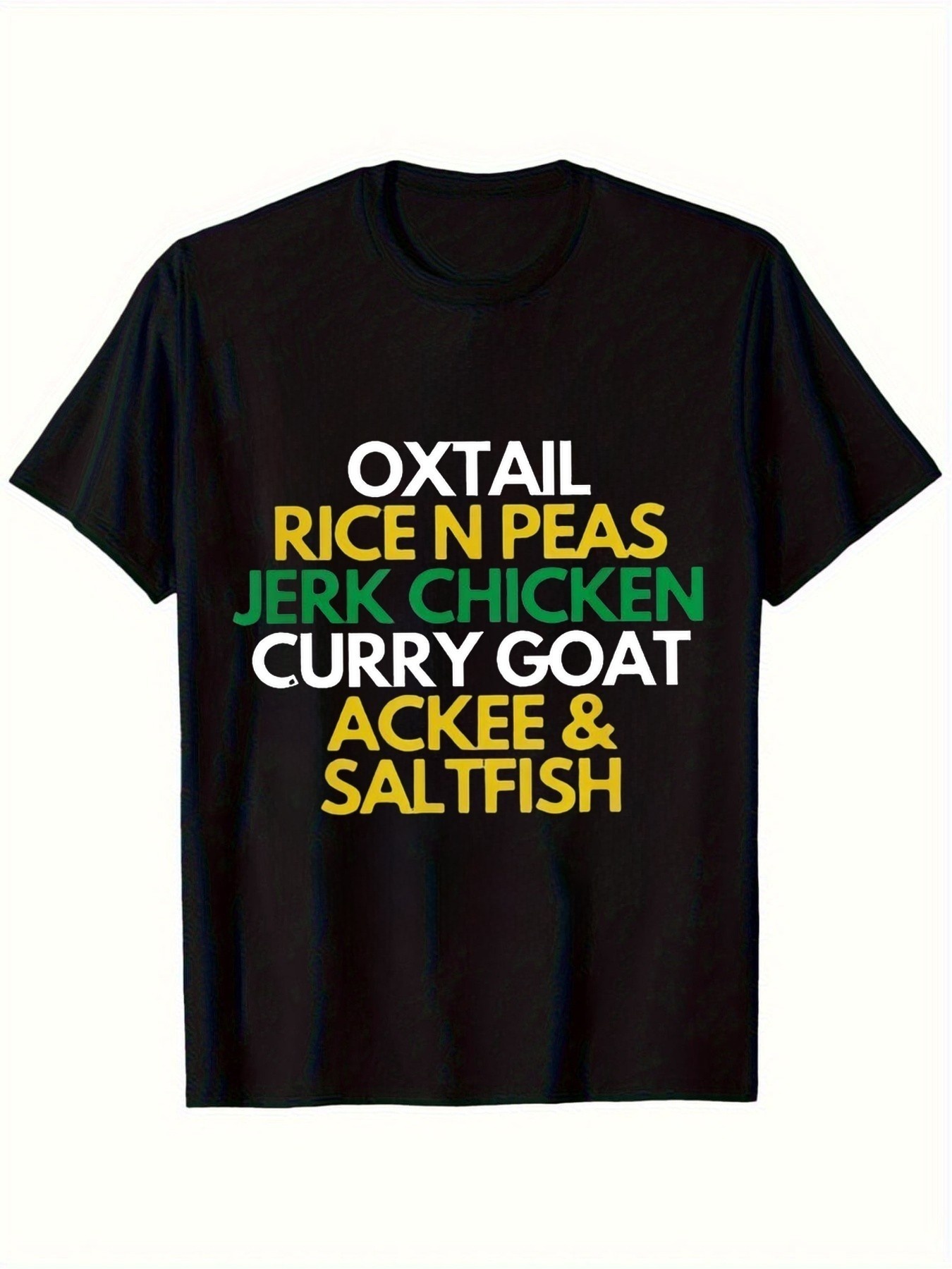 Men's Jamaican Cuisine Print T - огляд і ціна Jamaican Food Snacks
