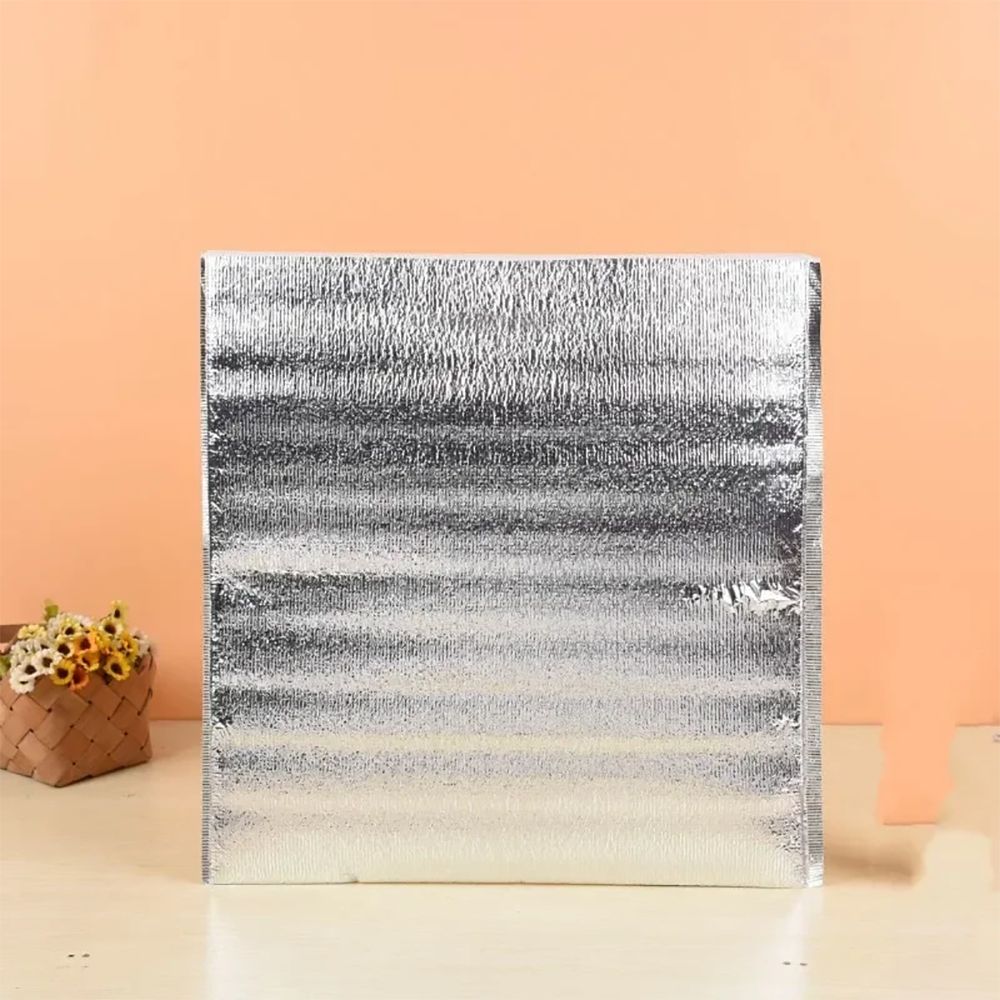 Aluminum Foil Cooler Bag Insul - огляд і ціна Food Snacks Delivery