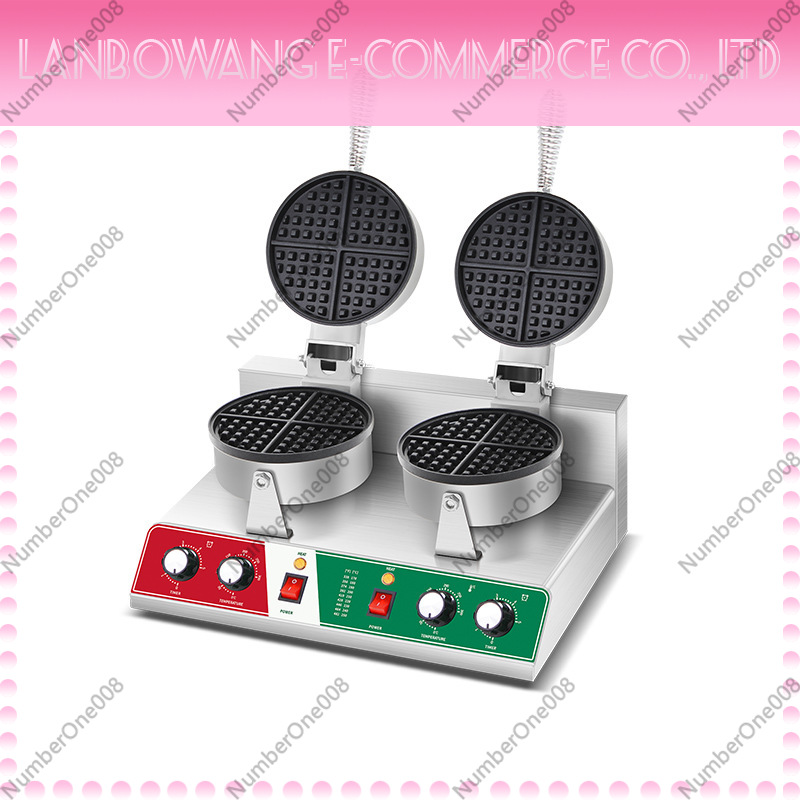 Rotating Waffle Maker Griddle  - огляд і ціна Food Snacks Restaurant