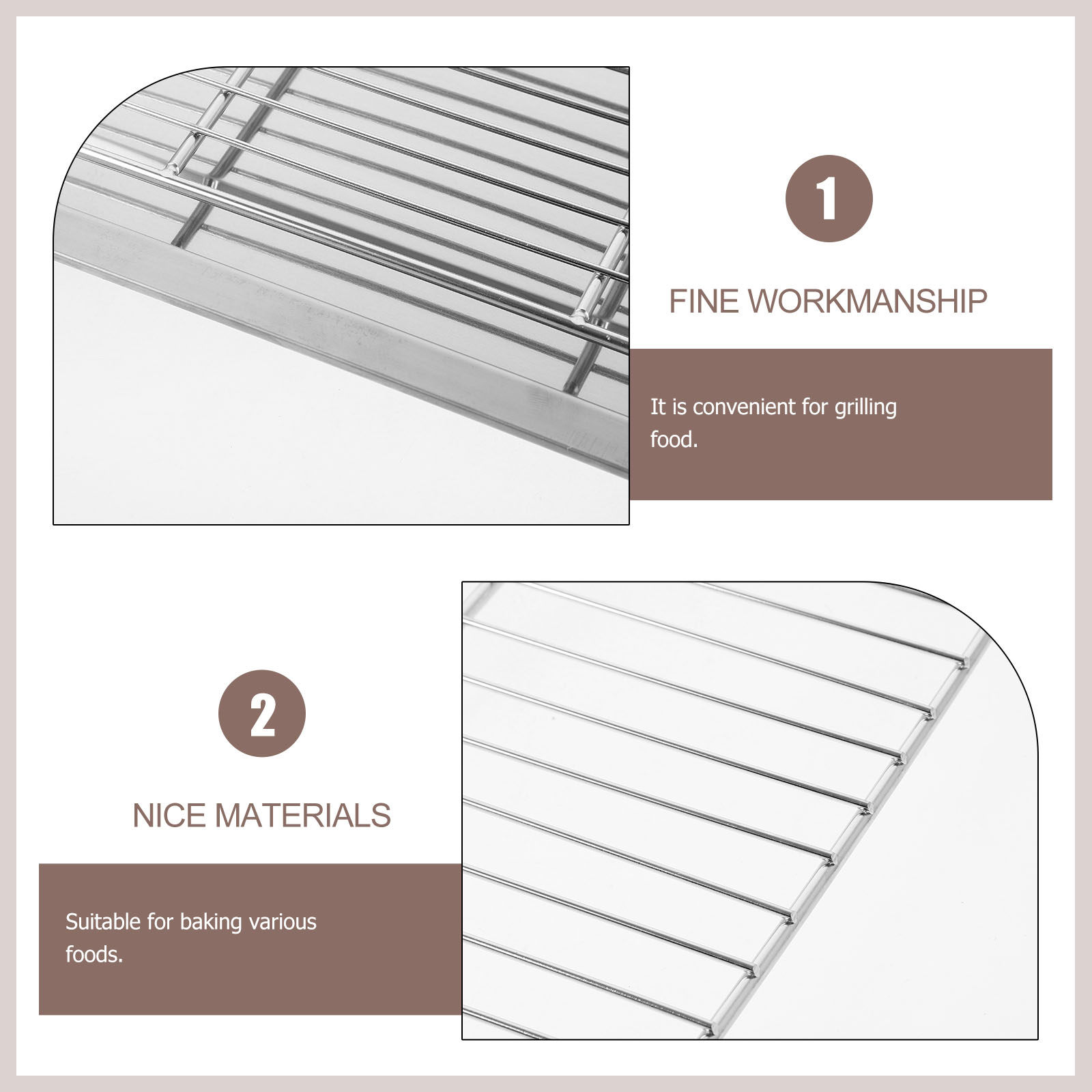 1Set Stainless Steel Wire Baki - огляд і ціна Food Snacks Restaurant