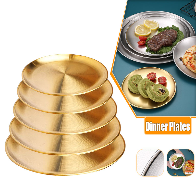 Metal Round Plate Camping Dish - огляд і ціна Food Snacks For Camping
